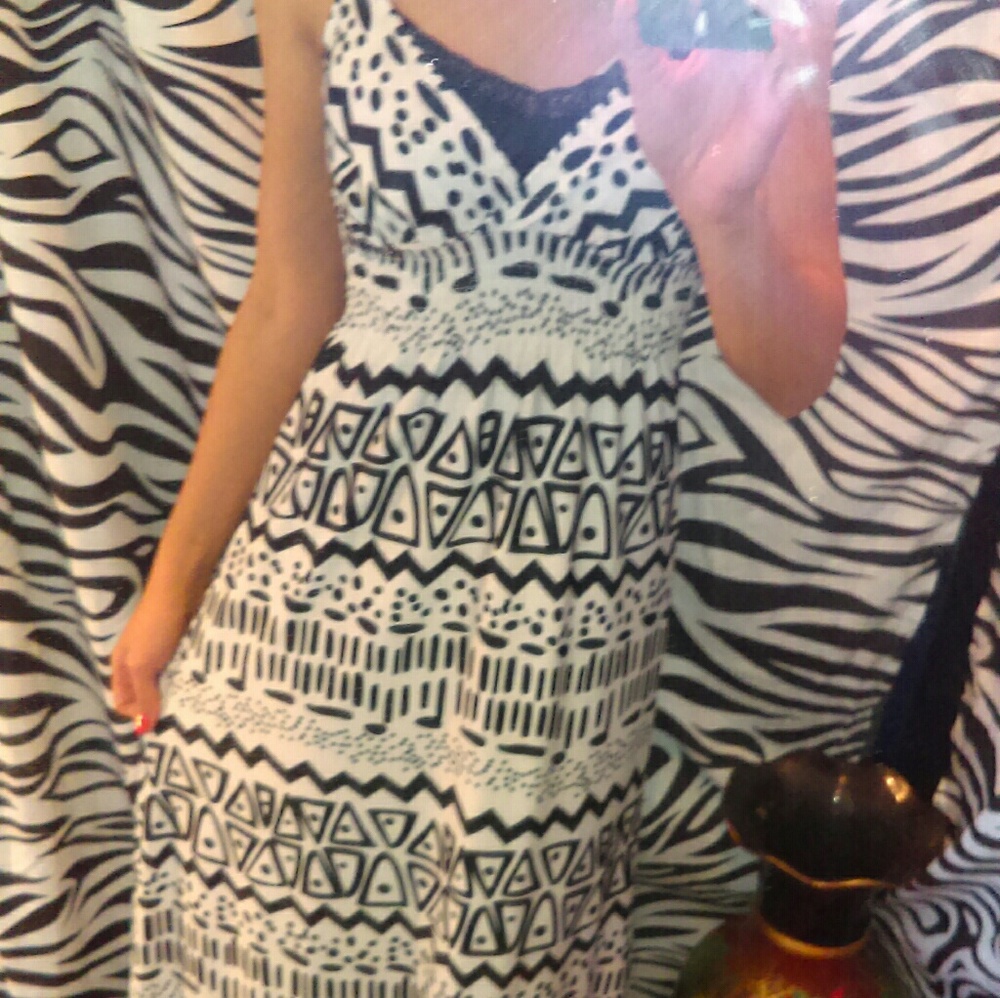 She cool silk dress